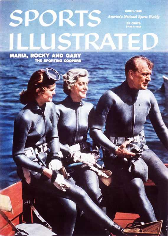 Maria, Rocky & Gary Cooper